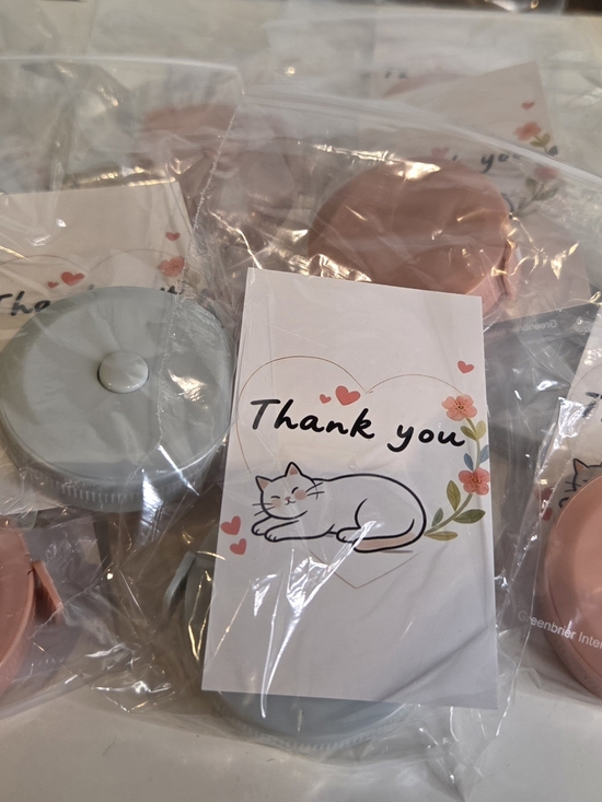 The Unbranded Brand Other - Measuring Tape And Thank You Card Set Of 10
